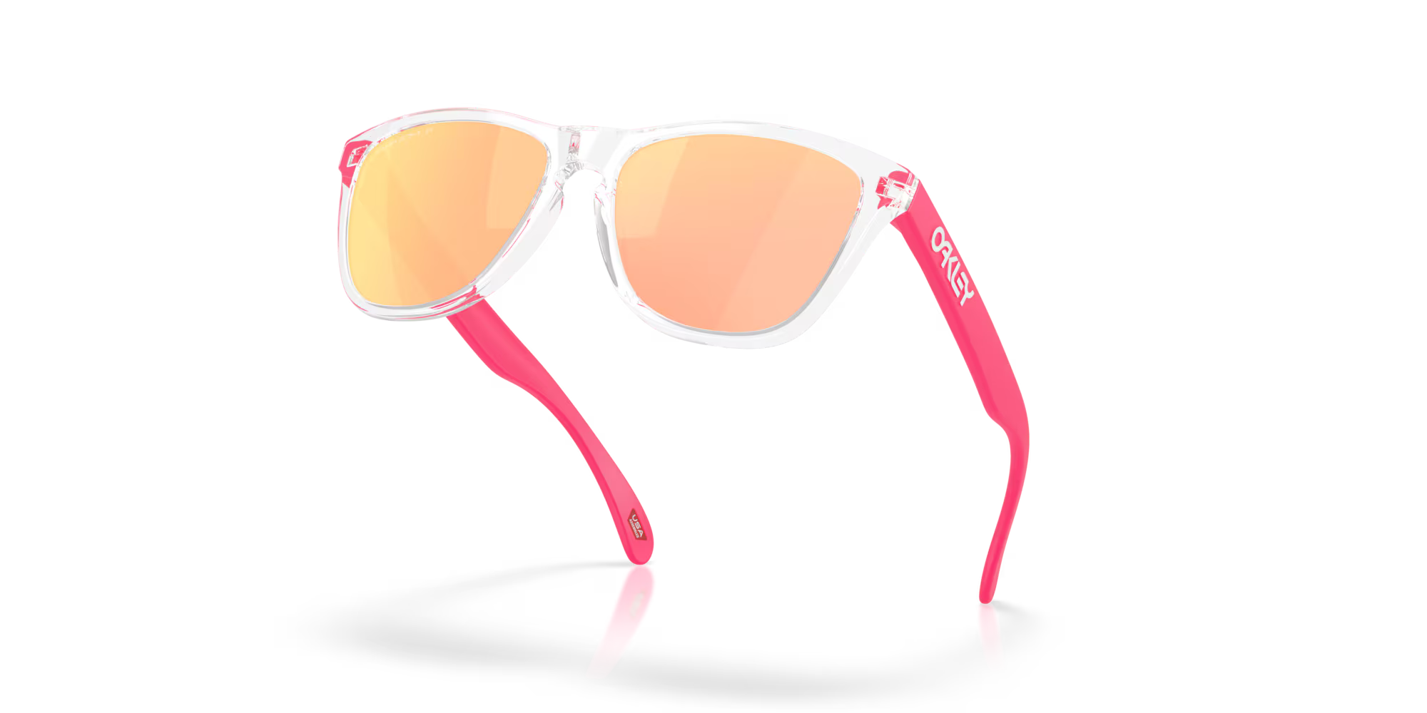 Oakley Frogskins Clear Prizm Gold Polar