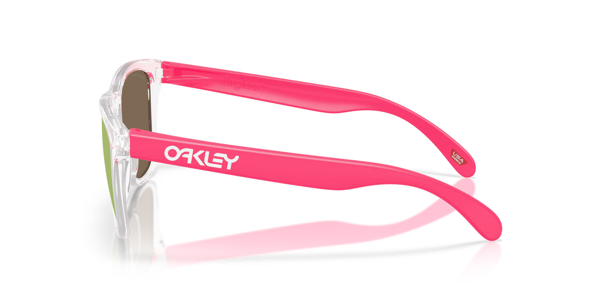Oakley Frogskins Clear Prizm Gold Polar