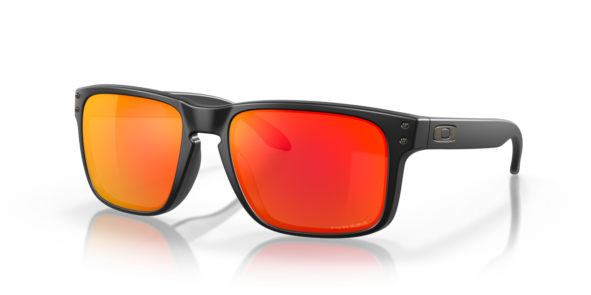 Oakley Holbrook Matte Black w/ PRIZM Ruby Iridium