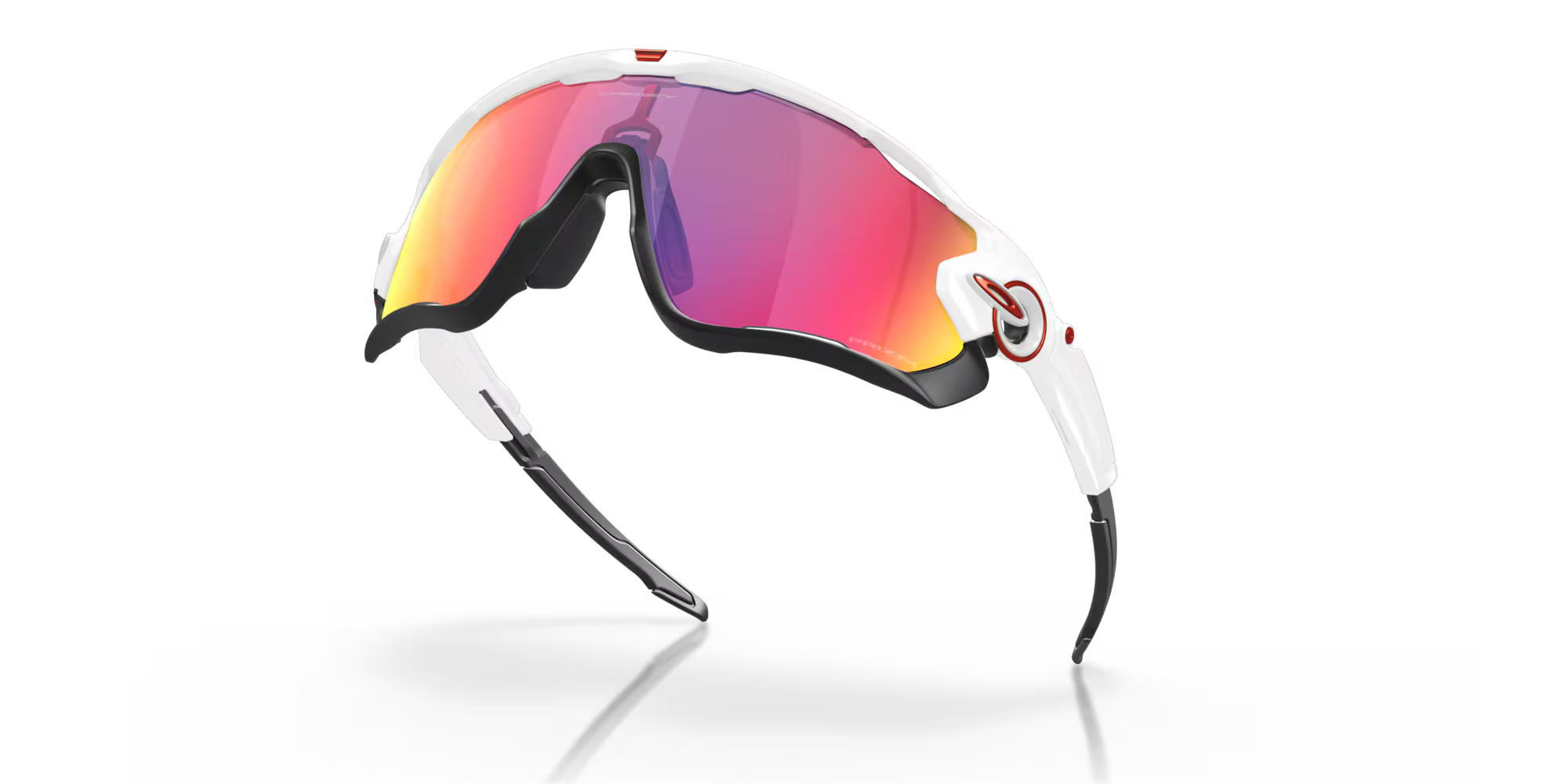 Oakley Sunglasses Jawbreaker Polished White w/ PRIZM Road