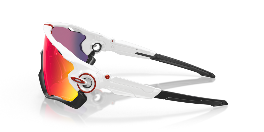 Oakley Sunglasses Jawbreaker Polished White w/ PRIZM Road