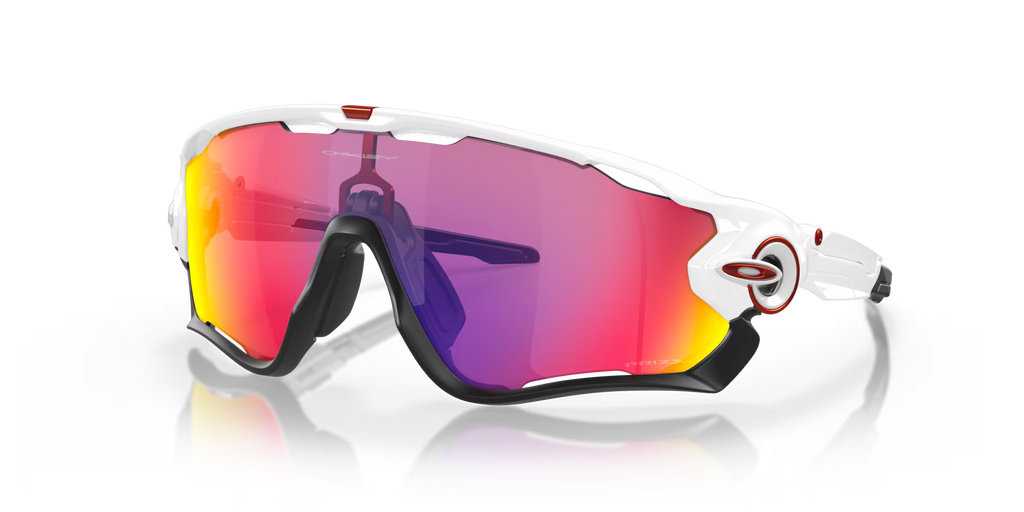 Oakley Sunglasses Jawbreaker Polished White w/ PRIZM Road