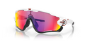 Oakley Sunglasses Jawbreaker Polished White w/ PRIZM Road