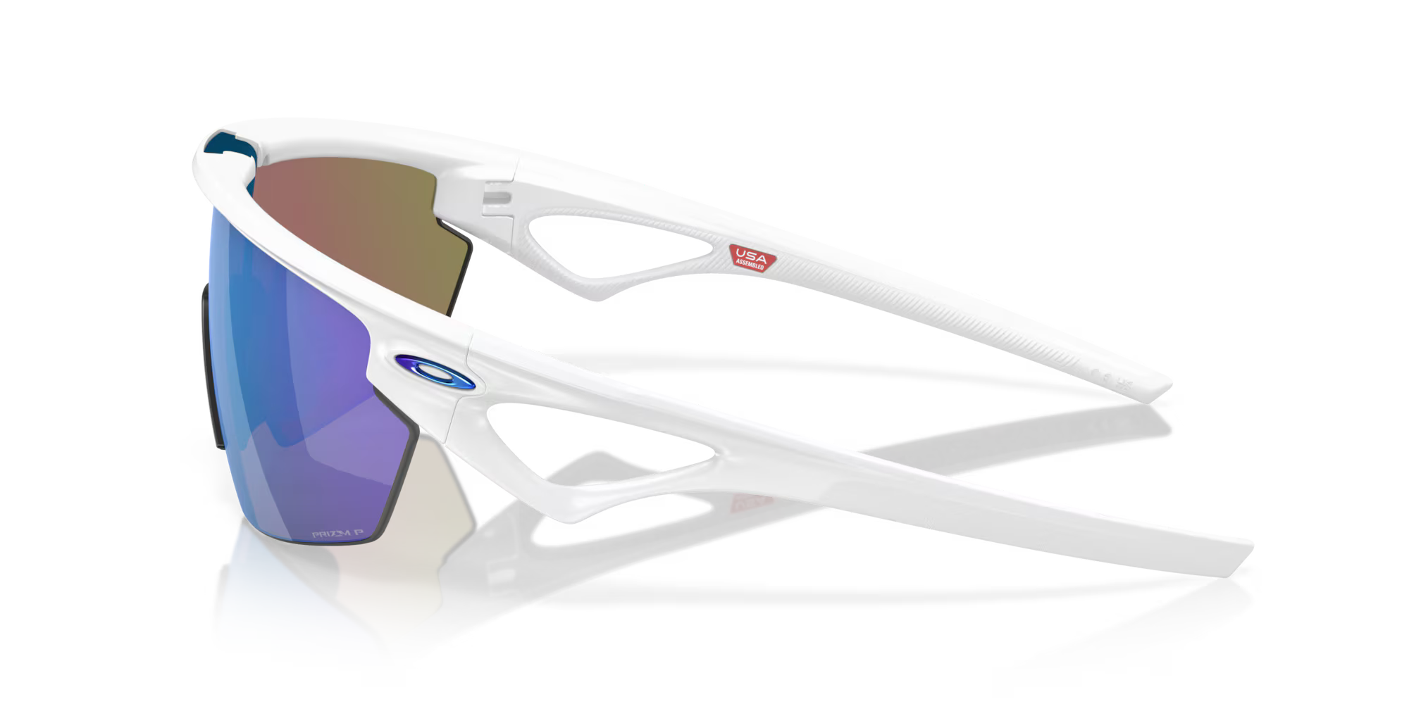 Oakley Sunglasses SPHAERA MtWhite w/ Prizm Sapphire Pol