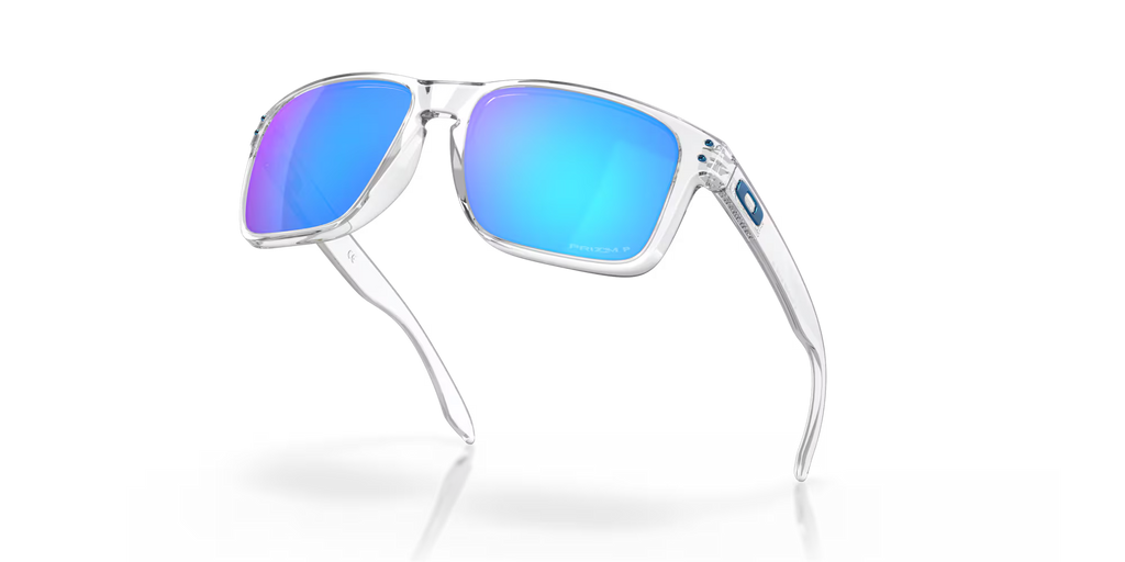 Oakley Holbrook XL Polished Clear w/PRIZM Sapphire Iridium Polarized