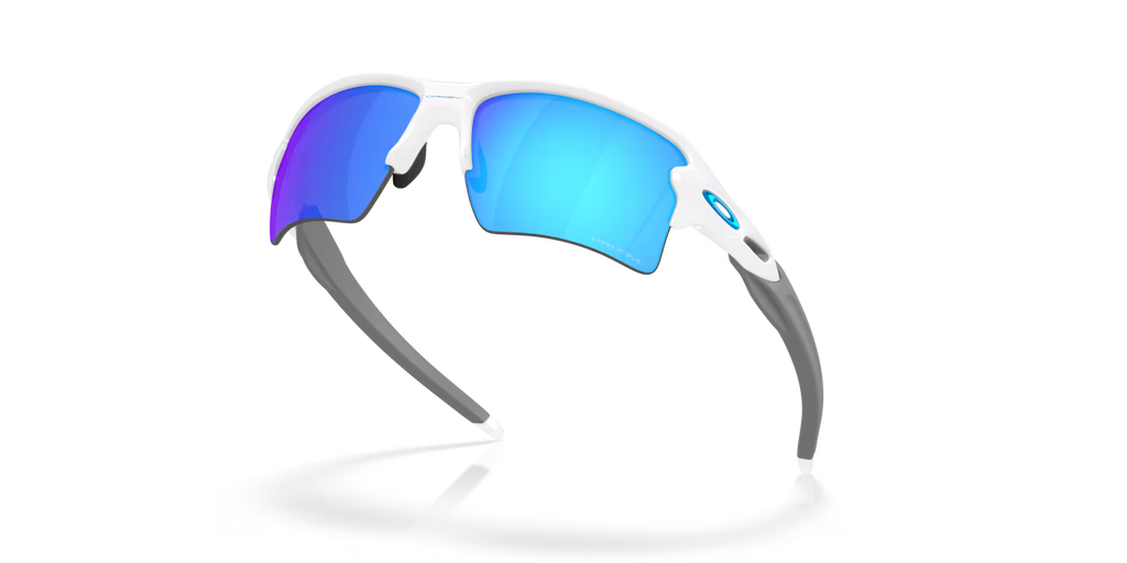 Oakley Flak 2.0 XL Polished White w/PRIZM Sapphire Iridium
