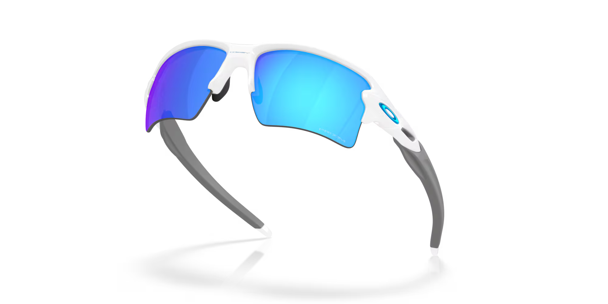 Oakley Flak 2.0 XL Polished White w/PRIZM Sapphire Iridium