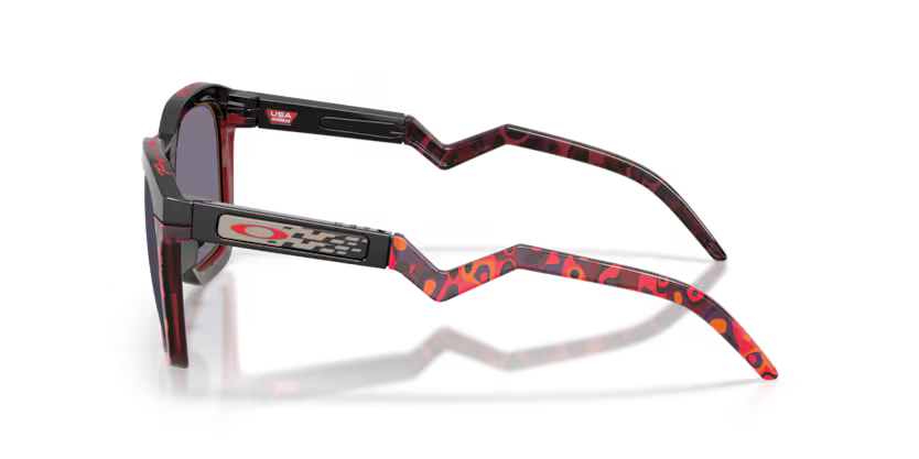 Oakley Hstn sq Frame Polished black Lens color Prizm grey