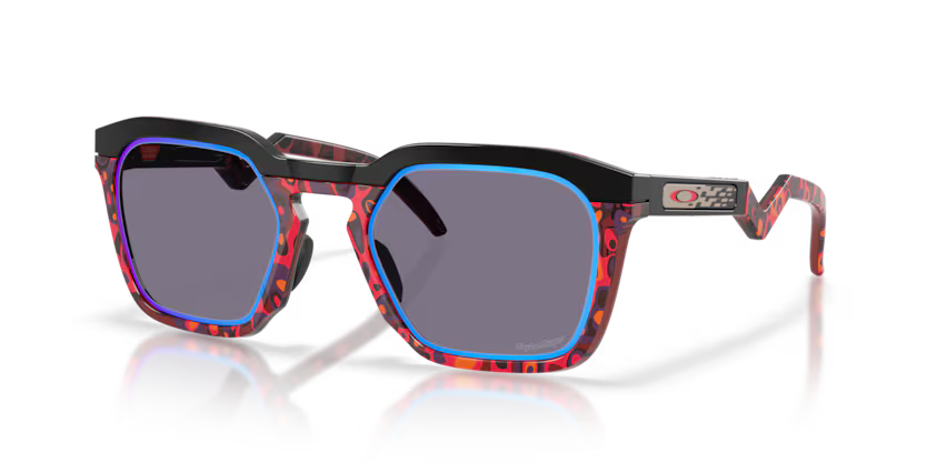 Oakley Hstn sq Frame Polished black Lens color Prizm grey