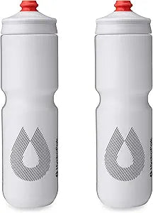 Hydrapak Polar Breakaway Surge 30oz Bottle WHT 2pk