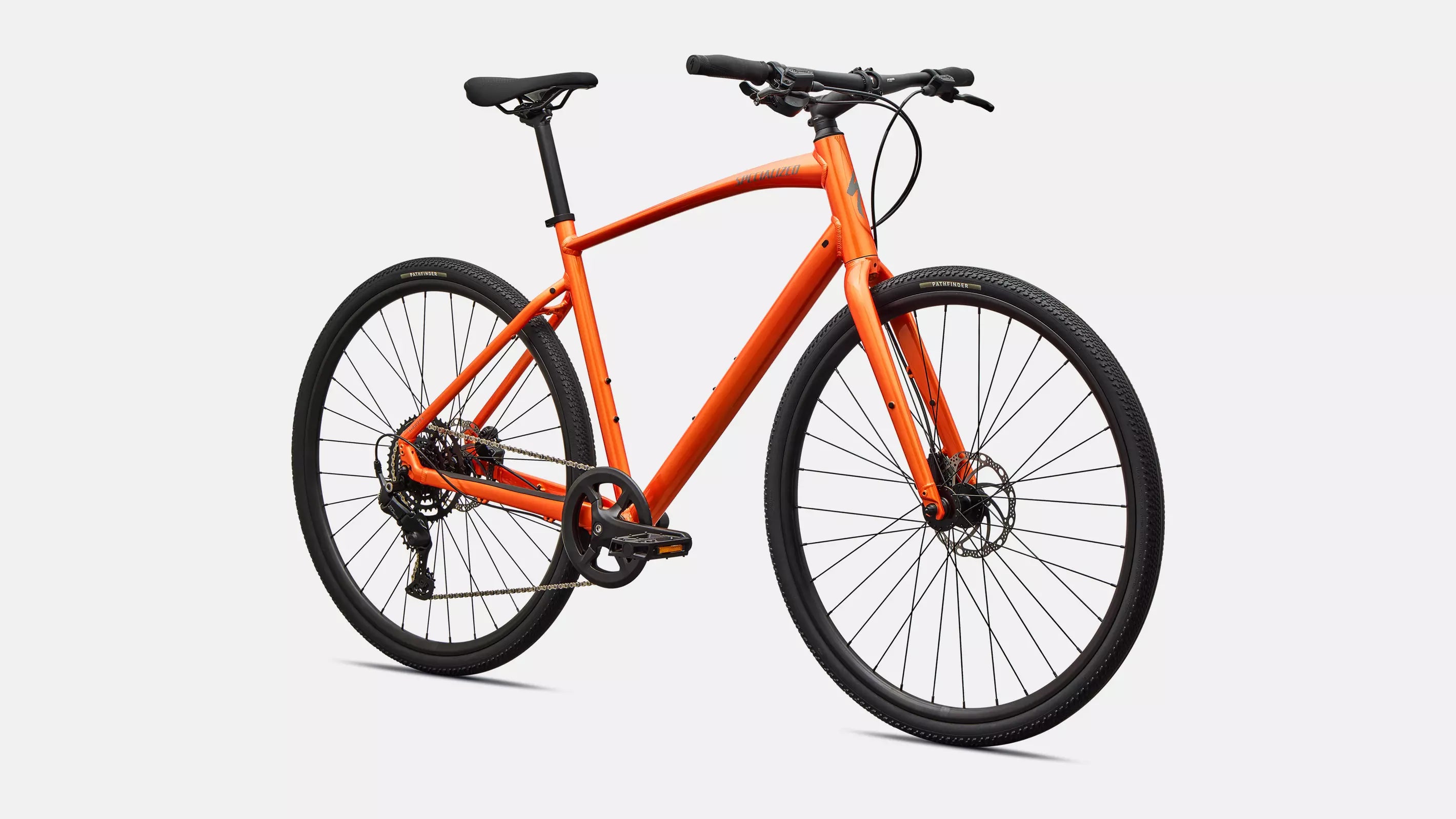 Specialized Sirrus X 2.0 Large Gloss Tangerine/Shadow Silver Frost Reflective