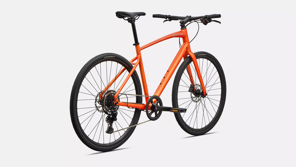 Specialized Sirrus X 2.0 Large Gloss Tangerine/Shadow Silver Frost Reflective