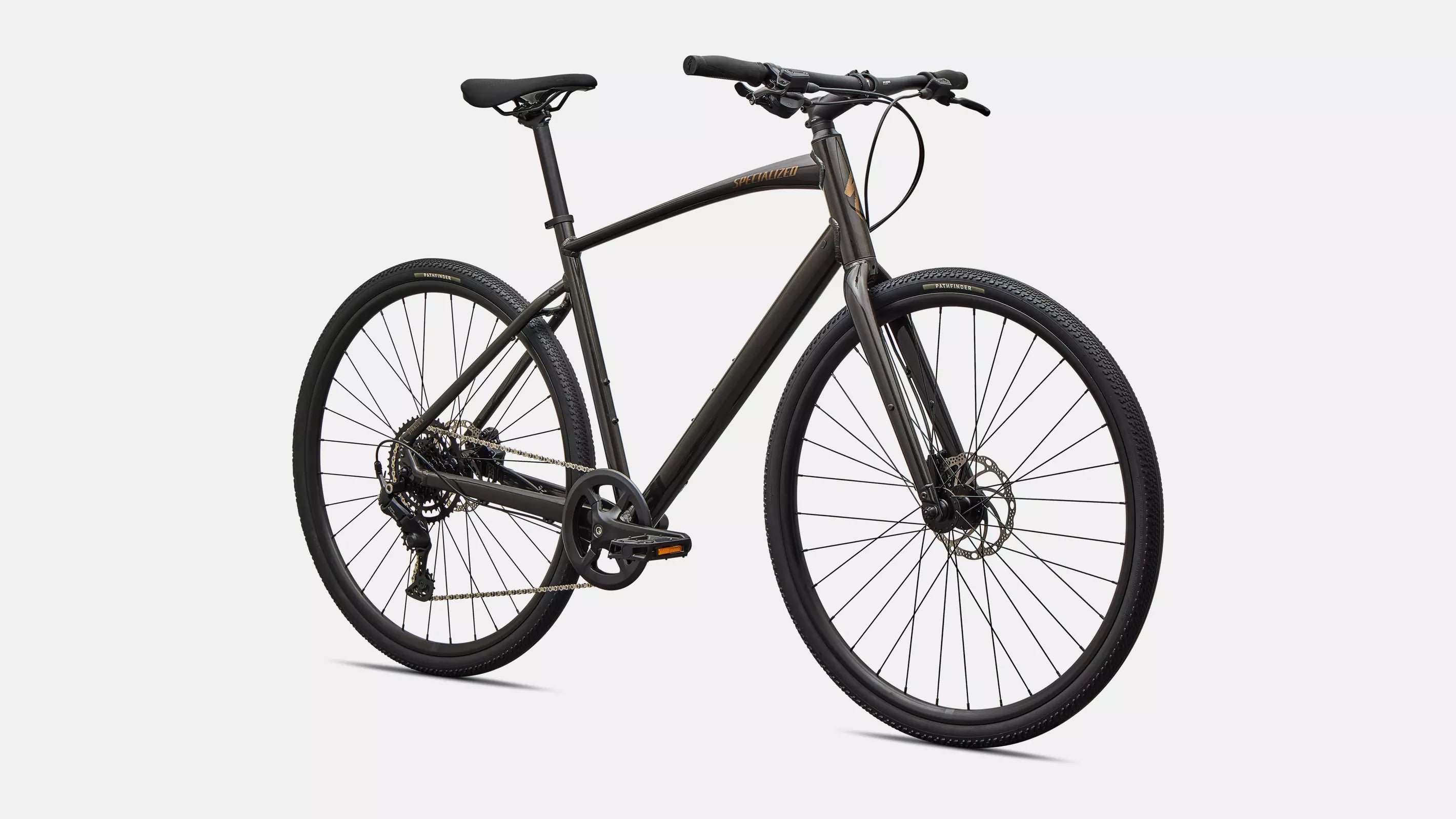 Specialized Sirrus X 2.0 Medium Gloss Metallic Obsidian/Burnt Gold Metallic Frost Reflective