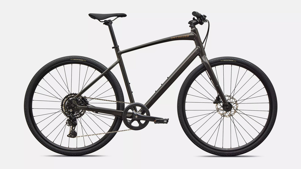 Specialized Sirrus X 2.0 Medium Gloss Metallic Obsidian/Burnt Gold Metallic Frost Reflective