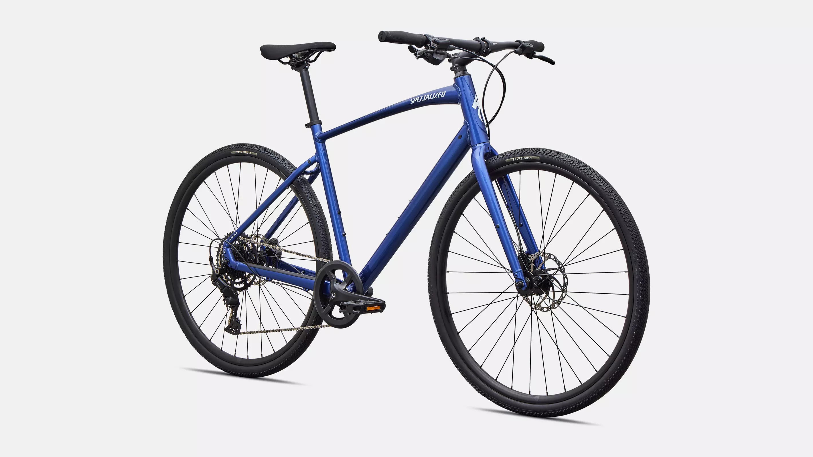 Specialized Sirrus X 2.0 XL Gloss Pacific Blue/Metallic White Silver
