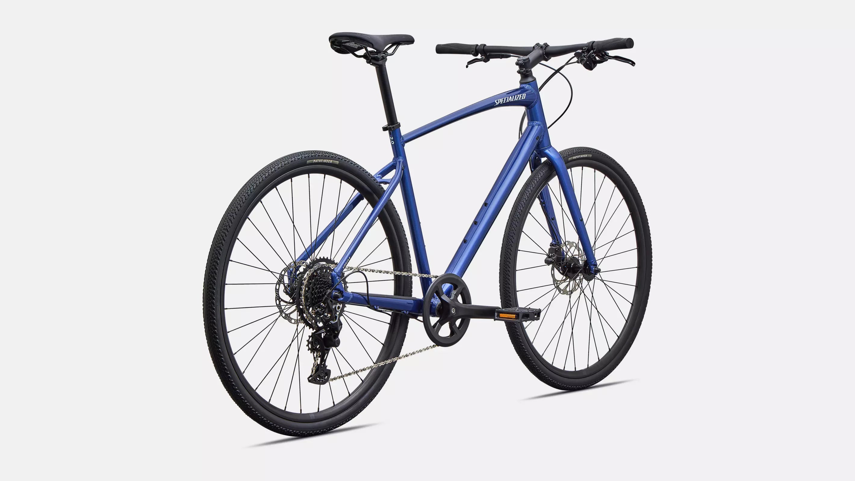 Specialized Sirrus X 2.0 XL Gloss Pacific Blue/Metallic White Silver