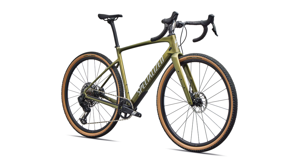 Specialized Diverge 4 Comp Carbon Laurel 58cm Green Metallic/Dolomite Metallic