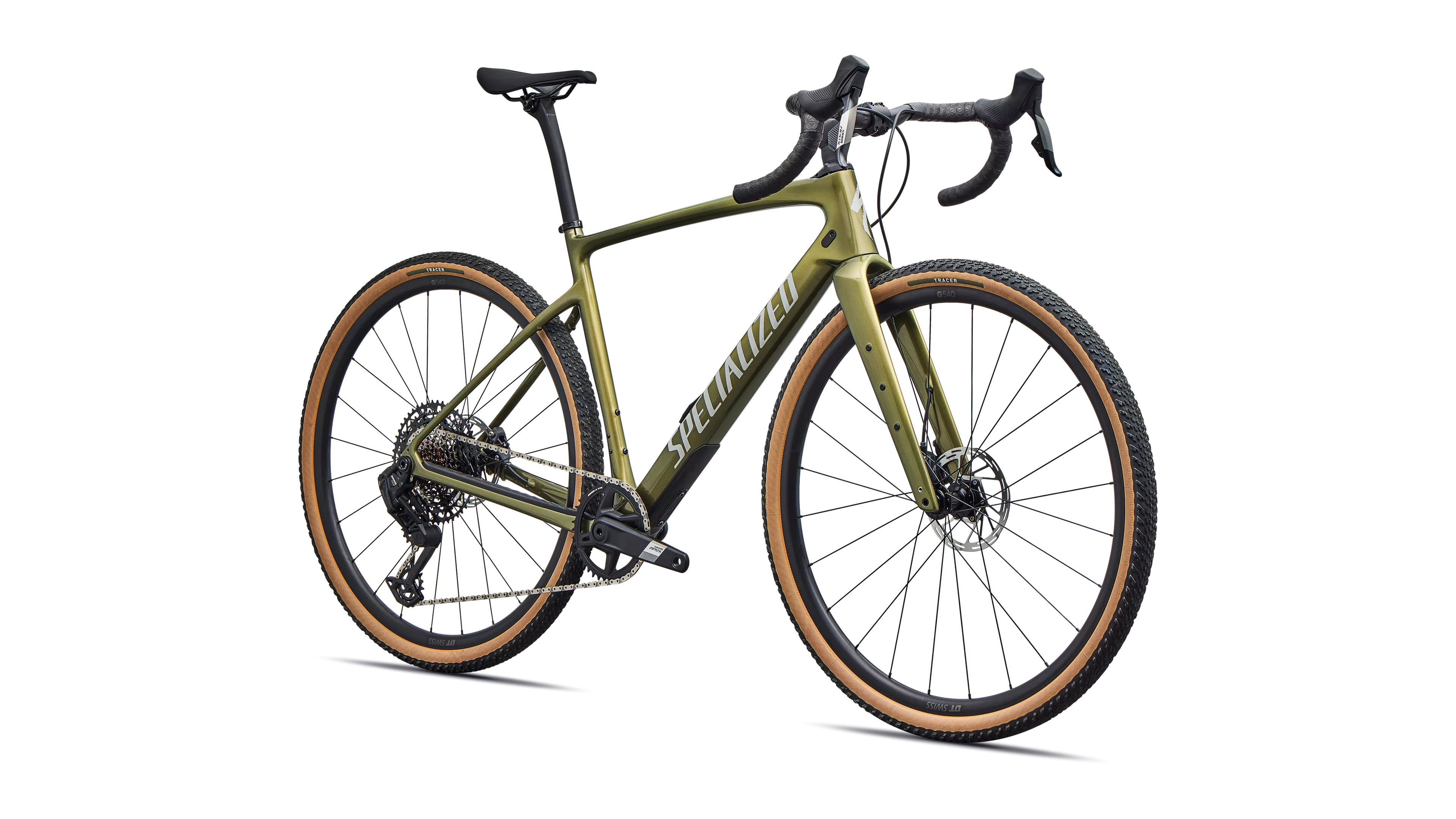 Specialized Diverge 4 Comp Carbon Laurel 58cm Green Metallic/Dolomite Metallic