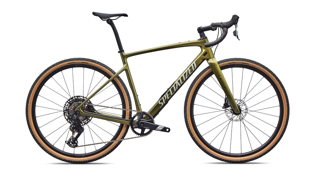 Specialized Diverge 4 Comp Carbon Laurel 58cm Green Metallic/Dolomite Metallic