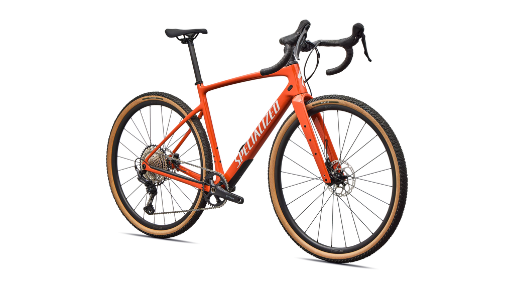 Specialized Diverge 4 Sport Carbon 56cm Deep Orange/Dune White