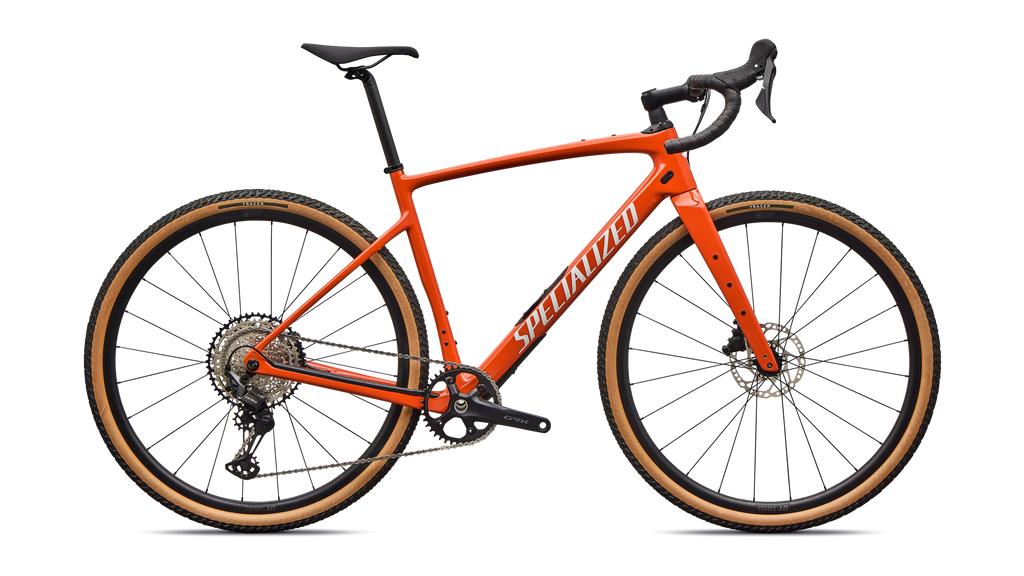 Specialized Diverge 4 Sport Carbon 56cm Deep Orange/Dune White