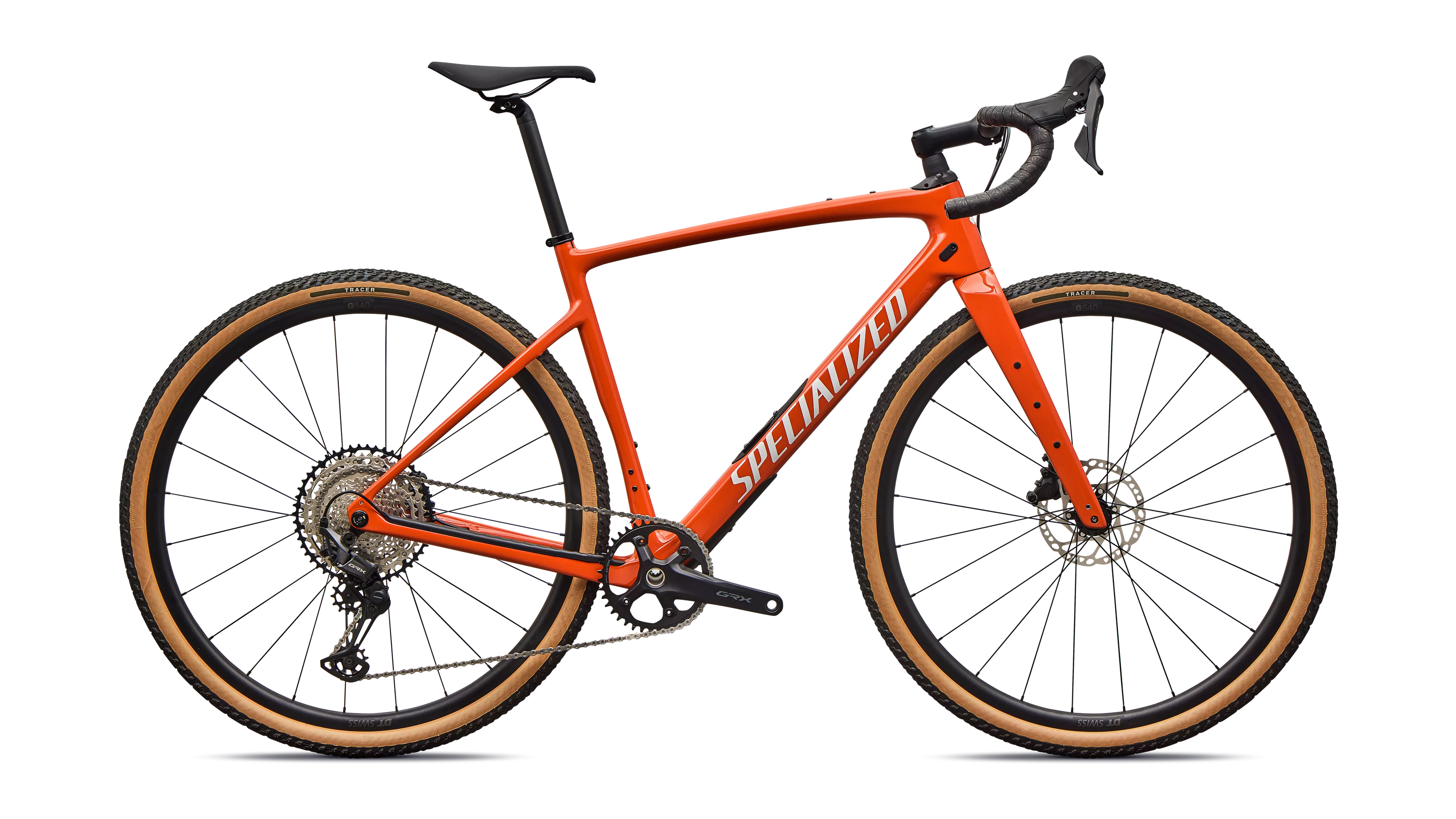 Specialized Diverge 4 Sport Carbon 56cm Deep Orange/Dune White