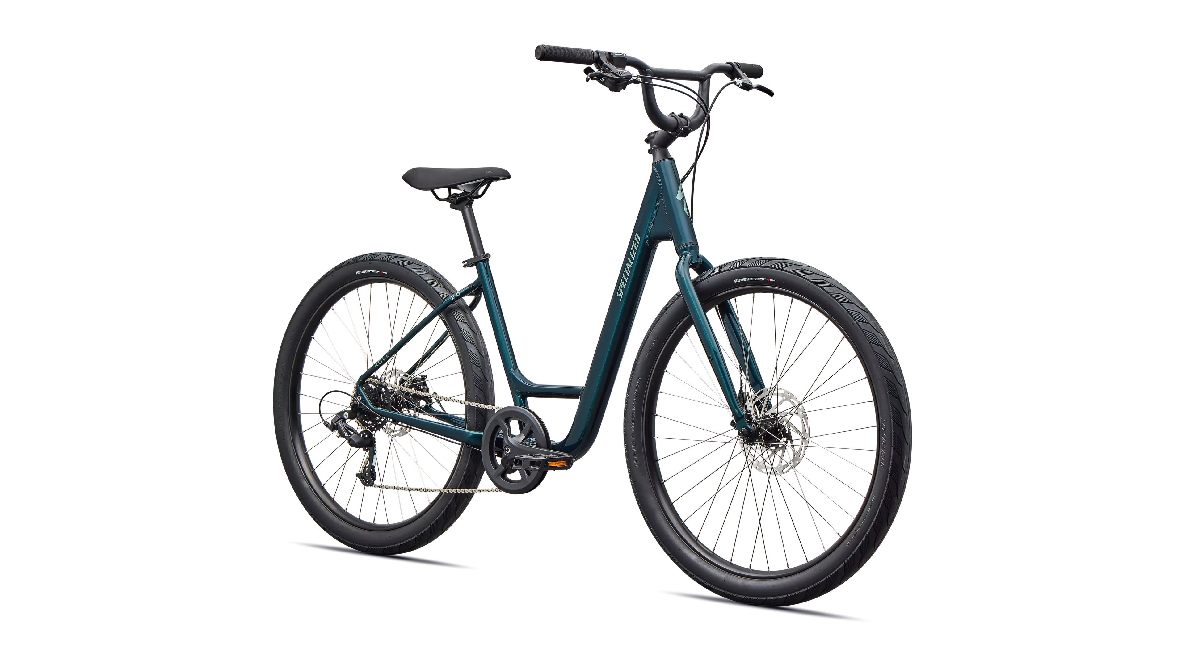 Specialized Roll 2.0 Low Entry Small Gloss Emerald Metallic/Fjord Metallic