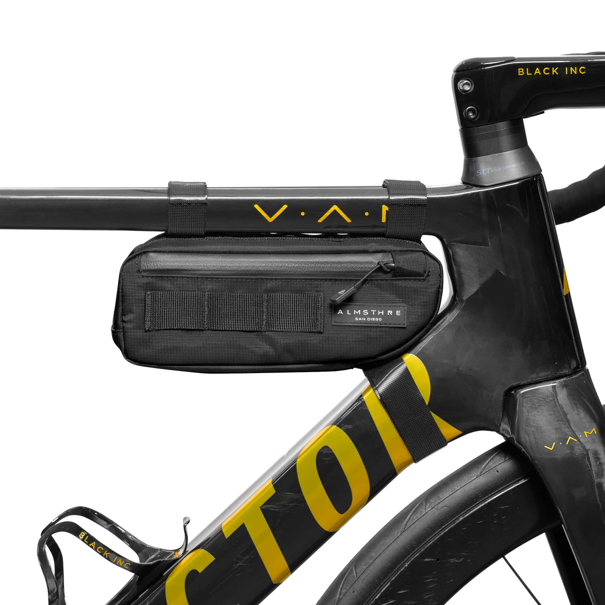Almsthre Compact Frame Bag Midnight Black