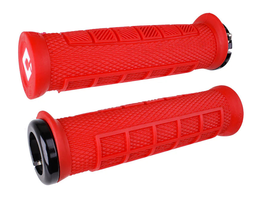 ODI Elite Pro Lock-On Grips Red