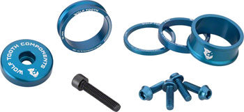 Wolf Tooth BlingKit: Headset Spacer Kit 3, 5,10, 15mm