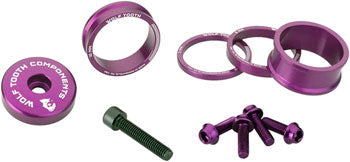 Wolf Tooth BlingKit: Headset Spacer Kit 3, 5,10, 15mm