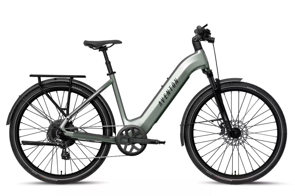 Aventon Level 4 REC Step-Through Ebike Large Glacier Mint