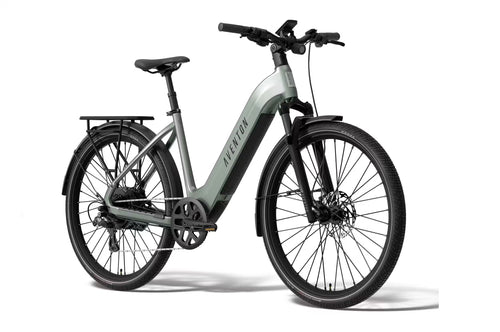 Aventon Level 4 REC Step-Through Ebike Large Glacier Mint