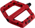 RaceFace Chester Pedals - Platform, Composite, 9/16", Large, Red
