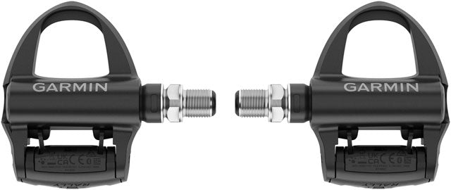 Garmin Rally RS210 Power Meter Pedals - Single Sided Clipless, Composite, 9/16", Black, Pair, Dual-Sensing, Shimano SPD-SL