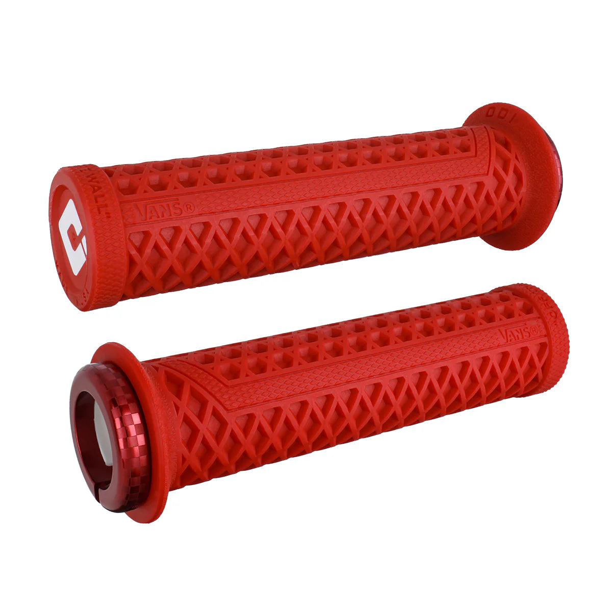 ODI Vans v2.1 Lock-On Grips - Red