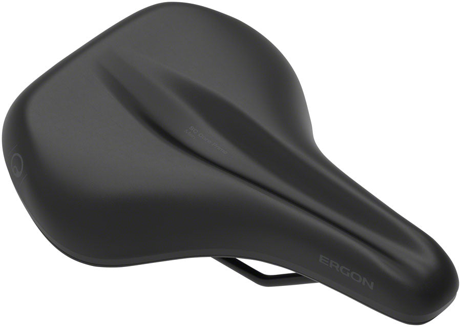 Ergon SC Core Prime Saddle - Black/Gray, Mens, Medium/Large