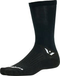 Swiftwick Aspire Crew Socks - 7", Black