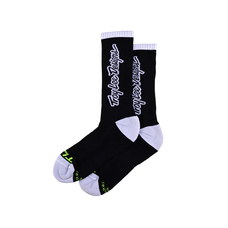 TLD MENS PERFORMANCE SOCKS; SIGNATURE BLACK