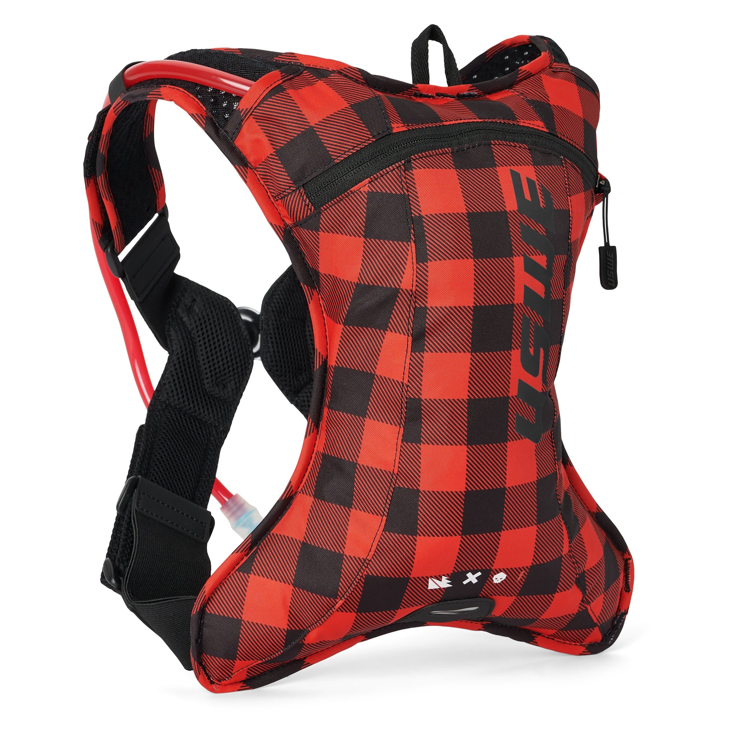 USWE Outlander 2L Hydropack Flannel Red/Black