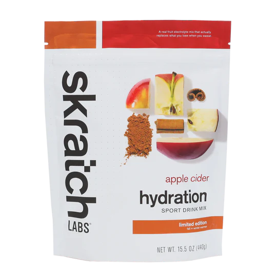Skratch Labs, Seasonal Sport Hydration, Drink Mix, Apple Cider, Pouch, 20 servings
