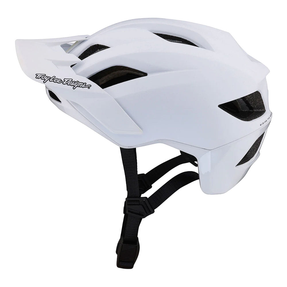 TLD FLOWLINE SE HELMET; STEALTH WHITE MD/LG