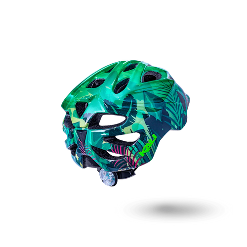 Chakra Child Lighted Helmet  Jungle Gls Grn S