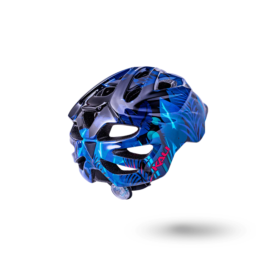 Kali Chakra Child Lighted Helmet  Jungle Gls Blu S