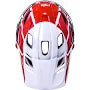 Maya Full Face Child Race Gls  Wht/Red/Blk