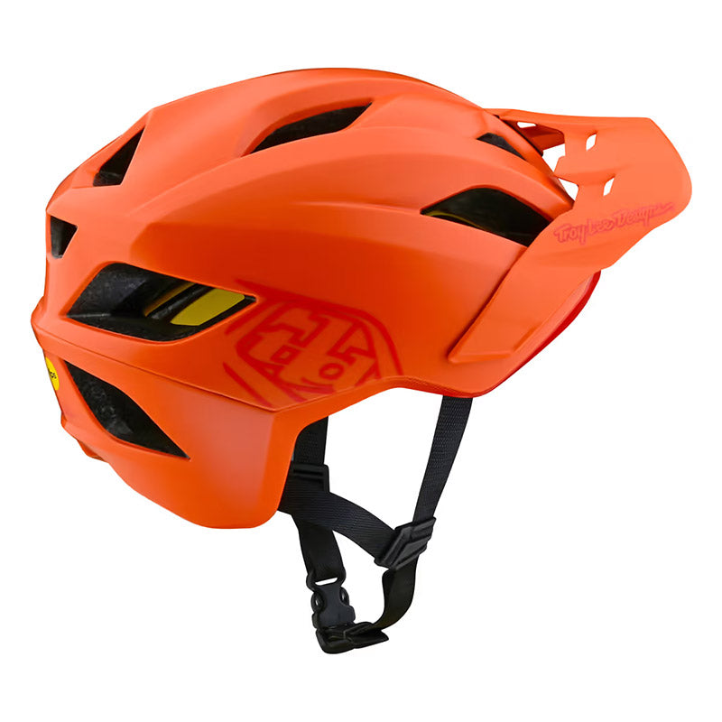 TLD FLOWLINE HELMET; POINT MANDARIN XS/SM