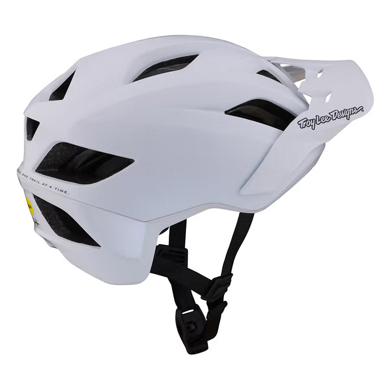 TLD FLOWLINE SE HELMET; STEALTH WHITE MD/LG
